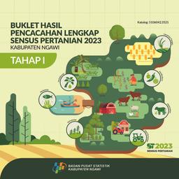 Buklet Hasil Pencacahan Lengkap Sensus Pertanian 2023 - Tahap I Kabupaten Ngawi